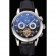 Patek Philippe Perpetual Calendar Tourbillon Black Dial Stainless Steel Case Black Leather Strap