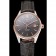 Swiss Tag Heuer Carrera Calibre 5 Gray Dial Rose Gold Case Black Leather Strap