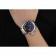 U-Boat 1001 Red On Black Dial Stainless Steel Case Rubber Bracelet 622712