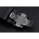 U-Boat Flightdeck Black Dial Black Steel Case Black Rubber Bracelet 622713