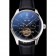 IWC Portofino Tourbillon Black Dial Stainless Steel Case Black Leather Strap