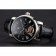 Patek Philippe Grand Complications Moonphase Perpetual Calendar Tourbillon Black Dial Stainless Steel Case Black Leather Strap