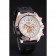 Breitling Chronomat White Dial Rose Gold Bezel And Subdials Stainless Steel Case Black Rubber Strap