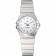 Swiss Lady Omega Constellation Stainless Steel Bracelet Silver Dial 80290