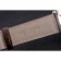 Swiss Patek Philippe Calatrava White Dial Stainless Steel Case Brown Leather Strap