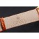 Swiss Rolex Cellini Gold Dial Gold Case Light Brown Leather Strap