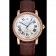 Swiss Cartier Ballon Bleu GMT Silver Dial Stainless Steel Case Two Tone Rose Gold Steel Bracelet