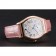 Cartier Tortue Perpetual Calendar White Dial Gold Case Pink Leather Strap
