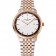 Patek Philippe Calatrava White Dial Rose Gold Case Two Tone Bracelet 1453831
