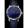 Patek Philippe Calatrava Date Blue Dial Stainless Steel Case Blue Leather Strap