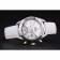 Omega Speedmaster Chronograph White Dial White Leather Bracelet 622452