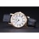 Longines La Grande Classique Round White Dial Gold Case Black Leather Band 622382