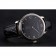 Patek Philippe Calatrava Dark Gray Dial Stainless Steel Case Black Leather Strap