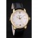 Patek Philippe Swiss Calatrava Ribbed Bezel White Dial Black Leather Strap 7642