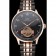IWC Portugieser Tourbillon Black Dial Rose Gold Numerals Rose3 Gold Case Two Tone Black Rose Gold Bracelet