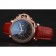 Panerai Radiomir 8 Days Chronograph Black Dial Diamond Bezel Rose Gold Case Red Leather Strap 1453797