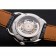 Swiss Hermes Arceau Skeleton Black Dial Blue Hands Stainless Steel Case Black Leather Strap