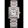 Swiss Cartier Tank Francaise Steel Case White Dial Roman Numerals Stainless Steel Bracelet 622649