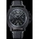 Panerai Luminor Black Ionized Stainless Steel Case Black Dial Black Leather Strap 98162