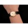 Patek Philippe Calatrava Gold Dial And Case Gold Case Black Leather Strap