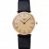 Longines La Grande Classique Champagne Dial Black Leather Band Homme 622123