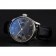 Swiss IWC Portuguese Black Dial Black Subdials Silver Case Black Leather Bracelet 1453906