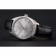 Omega Globemaster Silver Dial Stainless Steel Case Black Leather Strap