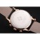 Patek Philippe Chronograph White Dial Blue Markings Rose Gold Case Black Leather Strap