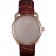 Hermes Classic Croco Leather Strap Silver Dial 801395