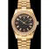 Swiss Rolex Day-Date Diamonds And Rubies Black Dial Gold Bracelet 1454101