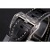 Panerai Radiomir Firenze PAM604 Black Dial Roman Numerals Engraved Stainless Steel Case Black Leather Strap