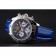 Breitling Chronomat Frecce Tricolori Blue Dial Stainless Steel Case Blue Leather Strap