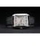 Cartier Tank Anglaise 36mm White Dial Stainless Steel Case Black Leather Bracelet