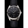 Omega Tresor Master Co-Axial Black Dial Stainless Steel Case Black Leather Strap