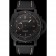 Swiss Panerai Luminor Submersible 3 Days Black Dial Black Case Black Leather Strap