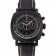Swiss Panerai Radiomir 1940 Chronograph Black Dial Black Ionized Case Black Leather Strap