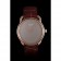 Hermes Classic Croco Leather Strap Silver Dial 801395