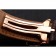 Hermes Dressage White Dial Rose Gold Case Brown Leather Strap