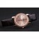 Vacheron Constantin Patrimony Diamond Rose Gold Dial Rich Maroon Leather Bracelet