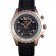 Breitling Navitimer Rosegold Bezel Rubber Strap Black Dial