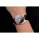 Swiss Patek Philippe Calatrava Black Dial Rose Gold Case Black Leather Strap