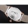 Omega DeVille Prestige White Dial Gold Diamond Case White Leather Bracelet 1454122