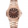 Swiss Patek Philippe Nautilus Dark Brown Dial Stainless Steel Bracelet 1453949