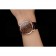 Cartier Ronde Solo Brown Dial Rose Gold Case Brown Leather Strap