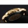 Patek Philippe Grand Complications Gold Dial Engraved Gold Case Brown Leather Bracelet 1454141