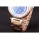 Cartier Ballon Bleu Rose Gold Stainelss Steel Strap Black Dial 621454