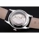 Omega De Ville Prstige Co-Axial White Dial Silver Case Black Leather Strap Roman Numeral