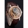 Breguet Tradition Grey Dial Gold Case Brown Leather Bracelet 1454031