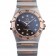 Omega Swiss Constellation Jewelry Rose Gold Case Black Dial 98114