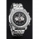 Breitling Bentley Chronograph Black Dial Stainless Steel Strap 98192